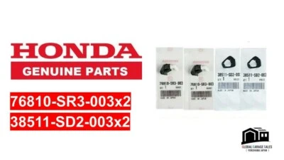 HONDA CIVIC EF9 SIR GENUINE Front Windshield Washer Nozzle OEM JDM - Image 1 of 4