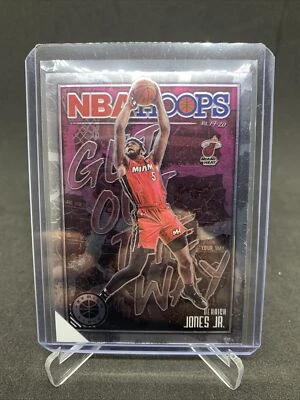 2019-20 PANINI HOOPS PREMIUM STOCK GET OUT THE WAY DERRICK JONES JR #4 - Image 1 of 2