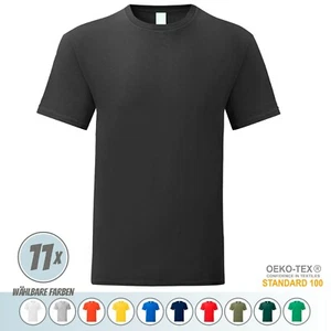 🌱Fruit of the Loom Shirt F130 Arbeit  * Baumwolle Herren Iconic OEKO-TEX®  *  - Bild 1 von 14