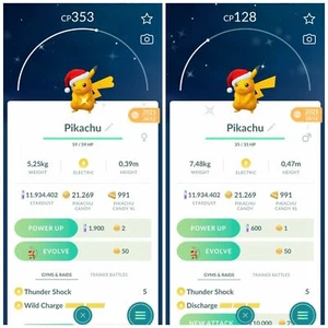 Brillante Pikachu Santa Sombrero Masculino Mujer - Comercio - Leer Descripción - Imagen 1 de 1