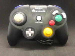 Nintendo Gamecube Hori Pad Controller Smoked Clear Black - Picture 1 of 6