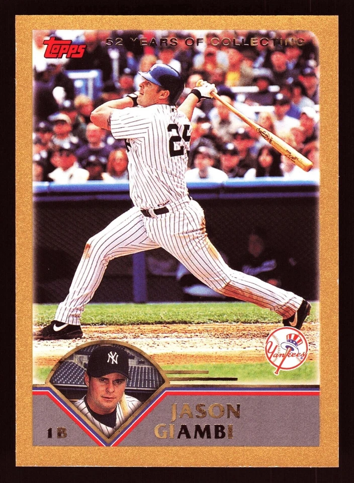 2003 Topps Gold #30 Jason Giambi New York Yankees /2003 - Image 1 of 1