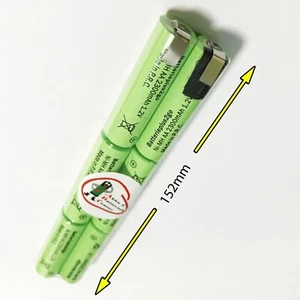 Serie 2x3 saldatore modellismo batteria AA Mignon 2300mAh 7,2V alta corrente - Foto 1 di 2