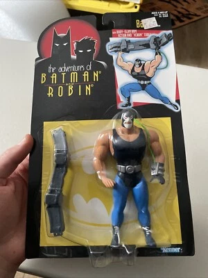 VTG 1995 ADVENTURES BATMAN ROBIN BANE KENNER DC COMICS ACTION FIGURE NEW SEALED - Image 1 of 4