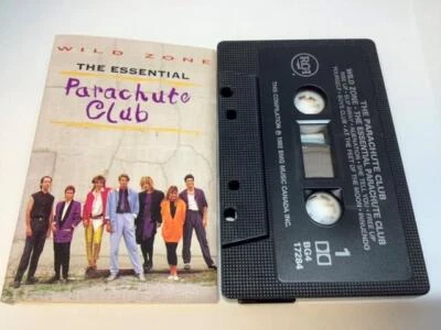 THE PARACHUTE CLUB Cassette  WILD ZONE THE ESSENTIAL 1992 BMG Music BG4-17284 - Image 1 of 4
