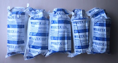 Brand New Brita 5-Pack Pitcher Replacement Filters New Sealed - Image 1 of 3
