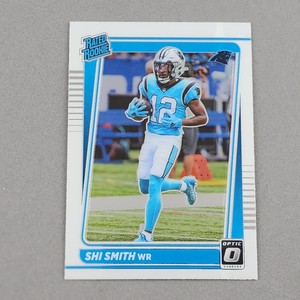 2021 Panini Donruss Optic Shi Smith Rookie #292 Panthers Football Card