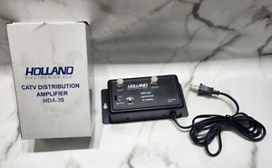 Amplificador de distribución Holland Electronics HDA-30 CATV 54-1000 MHZ nuevo caja abierta - Imagen 1 de 6