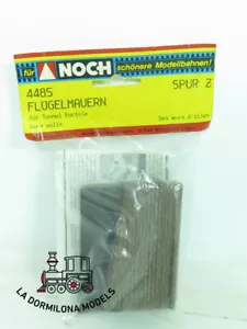 NOCH 4485 Escala Z Flügelmauern / Paredes de ala - NUEVO (C50) - Foto 1 di 4