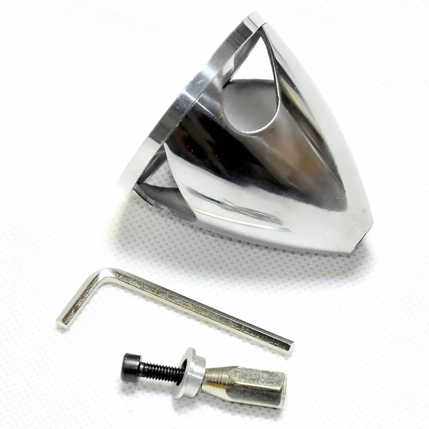 4 Bladed Aluminum Spinner 1.5in /38mm for 5mm Shaft Nitro Engine RC Model Plane - Image 1 of 4