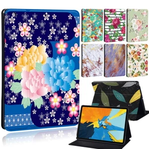 For Samsung Galaxy Tab A7/A8/A9/A9 Plus -PU Leather Tablet Stand Cover Case +Pen - Picture 1 of 23