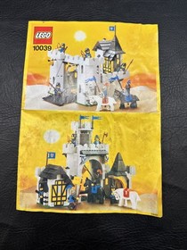 LEGO Castle 10039 or 6074 BLACK FALCON'S FORTRESS Instructions Vintage 2002 Wow!