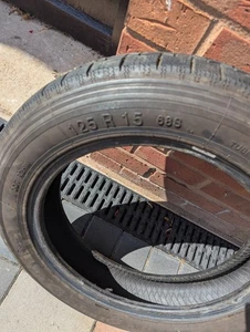 2cv 125 X 15 Tyres Part Worn But Great Condition - Picture 1 of 3