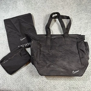 NIKE Sporttasche schwarz Oversized Nylon mit Schuhbeutel & Kulturbeutel Training  - Bild 1 von 8