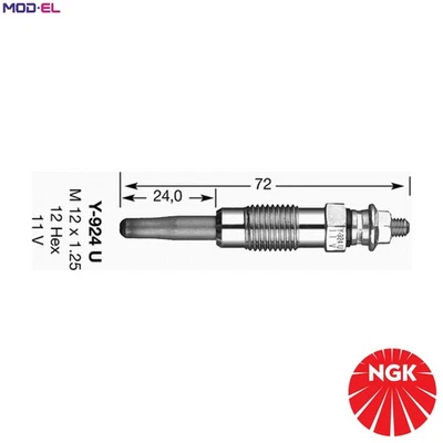 4x SPARK PLUG 4129 FOR4x SPARK PLUG 4129 FOR NISSAN  TOYOTA  HITACHI  LEXUS  YAM - Image 1 of 4