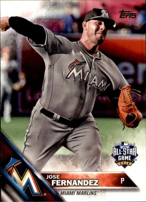 2016 Topps Update Series - All-Star Jose Fernandez #US223 - Image 1 of 2