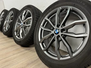 Ruote invernali originali BMW X1 F48 X2 F39 18 pollici raggi Y M 711 DOT21 NUOVE!! - Foto 1 di 6