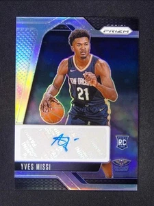 2024-25 Panini Prizm Yves Missi RC Rookie Auto Silver - Bild 1 von 2