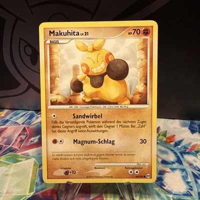 Pokémon Makuhita Lv.21 KP70 Courage Pokémon aus Arceus Deutsch - Bild 1 von 4