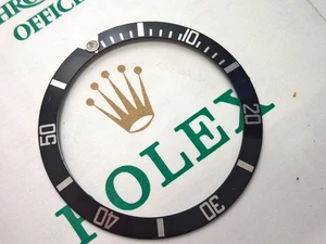 ULTRA RARE ROLEX SUBMARINER 16610 - 16800 LÜNETTENEINSATZ ORIGINAL 100% - Bild 1 von 6