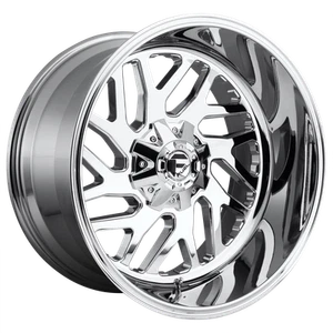 20x10 Fuel D609 Triton Chrome Wheel 5x5.5/5x150 (-18mm) - Picture 1 of 5