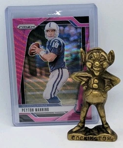 2024 Panini Prizm - Peyton Manning #126 Pink Wave Prizm - Picture 1 of 3