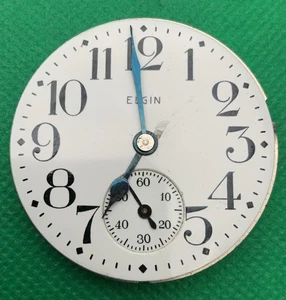 Elgin National Watch Co Taschenuhrwerk 7 Jewel 37791168 - Bild 1 von 9