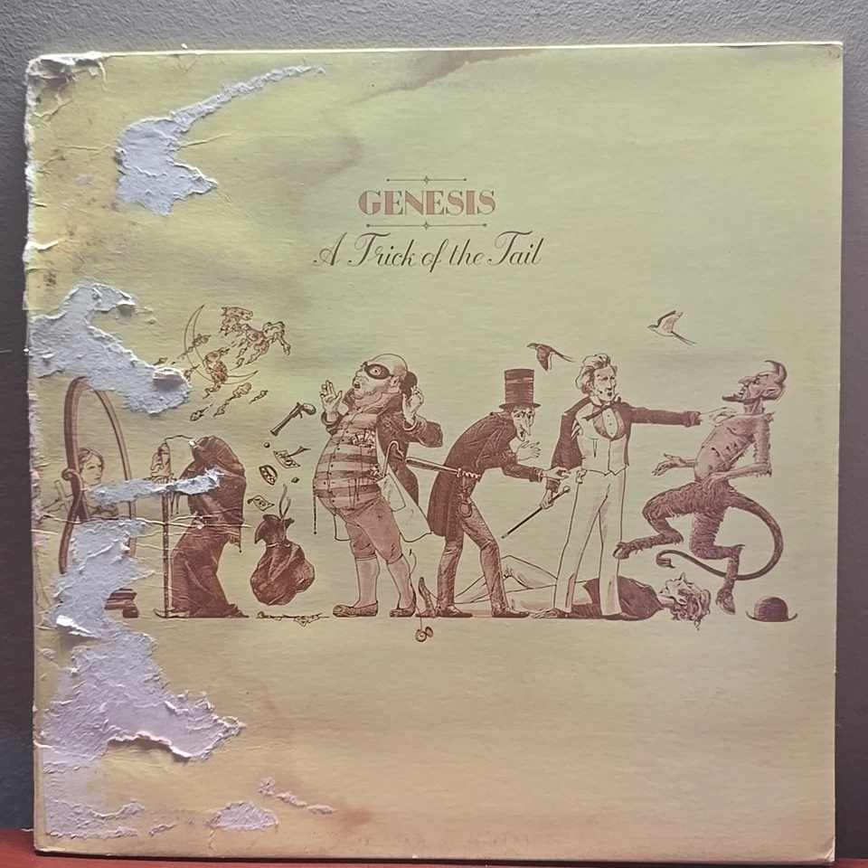 Genesis-A Trick of the Tail-1977 ATCO SD38101-Vinyl Record LP Foto 1 de 4