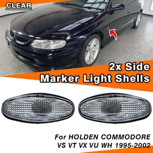 For HOLDEN COMMODORE VS VT VX VU WH 1995-2002 Clear Guard Side Indicator Flasher - Picture 1 of 9