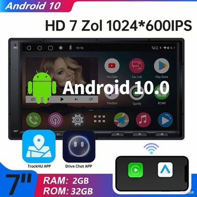 ATOTO A6 PF 7 Zoll Doppel 2DIN Autoradio mit Android Auto Dual Bluetooth GPS DAB - Bild 1 von 4