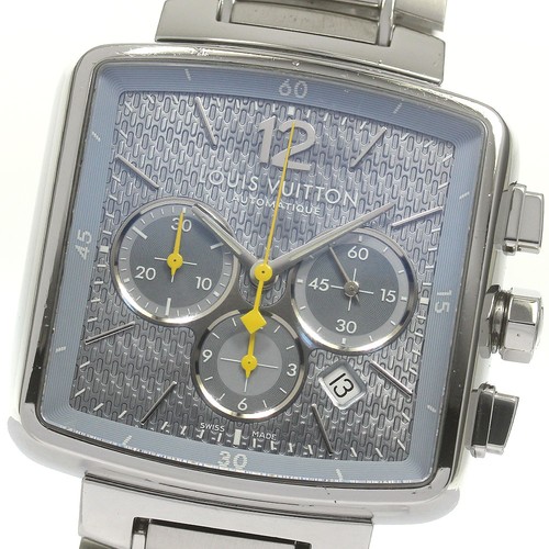 LOUIS VUITTON（LV） LOUIS VUITTON Speedy Q2121 Cronografo Quadrante Blu Ghiaccio Automatico Uomo_840675