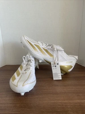 Новый Adidas Adizero электрический футбол бутсы белый и золотой IE4381 мужчин размер 12,5 новый с Ярлыками - Изображение 1 из 4