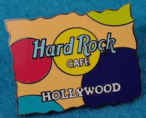 HOLLYWOOD ABSTRACT PUZZLE SET SERIES 2002 COLLECTOR CARD Hard Rock Cafe PIN LE - Picture 1 of 2