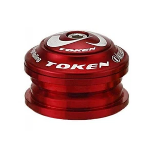serie sterzo semi-integrata mtx 011a ahead 1-1/8 rosso 44mm Token ricambi bici - Foto 1 di 1