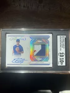Evan Carter einwandfreies Autosignaturmaterial 🙂10/10 🙂 🙂 🙂 9/25 - Bild 1 von 2