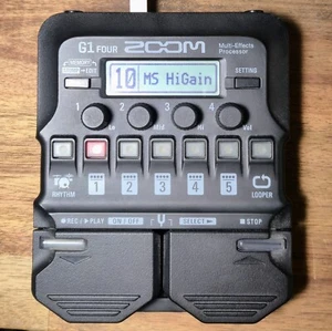 Zoom G1 FOUR Guitar Multi-Effects Pedal - Picture 1 of 1