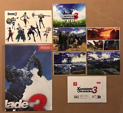 Xenoblade Chronicles 3 Nintendo Switch POSTER STICKERS POSTCARDS No Game  • 17.74€