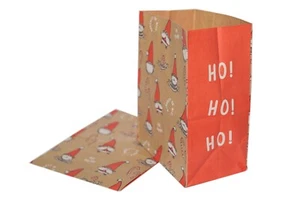 Große Papiertüten, Weihnachtsmann, Nikolaus, Weihnachtstaschen ohne Henkel - Bild 1 von 1