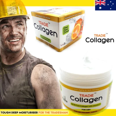 TRADIE Collagen Pure Cream Moisturiser Gift Him Boyfriend Husband Dad Brother - Image 1 of 4