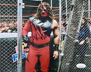 KANE Signed Autographed 8x10 Photo JSA Authentic WWE 11