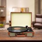 Record Player Wood Vinyl Player for Entertainment Office Souvenir Collection