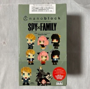 Nanoblock Mini Nano SPY x FAMILY NBMC_37 Full Box 6 Loid & Yor & Anya Forger New - Picture 1 of 4