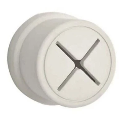 2 RUBBER SELF ADHESIVE STICKY PUSH IN TEA TOWEL HOLDER WALL BATHROOM KITCHEN UK - Image 1 of 2