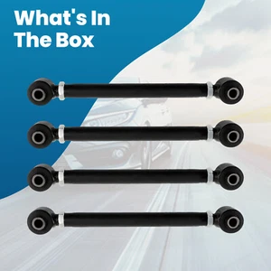 4Pcs Rear Lower Camber Control Arms for Honda Accord 2003-2007 Alignment Toe - Picture 1 of 12