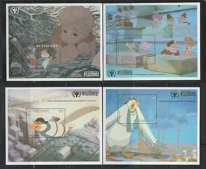 ST VINCENT DISNEY STAMPS 1991 LITERACY YEAR-RESCUERS DOWN UNDER SS X4MNH-DIS211 - Picture 1 of 1