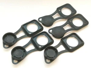 *Paquete de 5* cubiertas de sellado de goma Neutrik SCD-W para chasis tipo D - Imagen 1 de 4