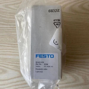 one new FESTO CJ-5/2-1/4 5736 double air control valve spot stock #YP1 - Picture 1 of 1