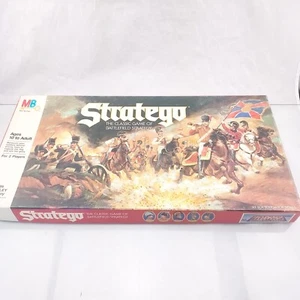 Vintage 1986 Stratego Board Game Milton Bradley Complete Set Made In USA - Picture 1 of 3