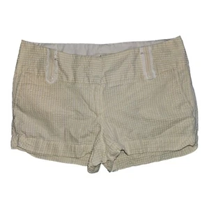 Women's Charlotte Russe Size 6 Plaid Textured  Shorts - Picture 1 of 5