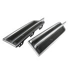 Front Right Left Chrome Plastic Lower Bumper Grille Cover For 13-15 Cadillac XTS